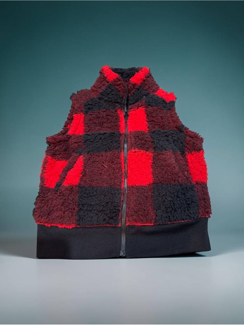 SO Girls Buffalo Checked Vest NEW (XS 6/6X)